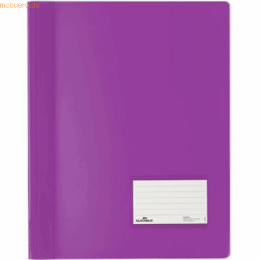 Durable Schnellhefter Duralux A4+ Hartfolie lila Durable Schnellhefter Duralux A4+ Hartfolie lila von Durable