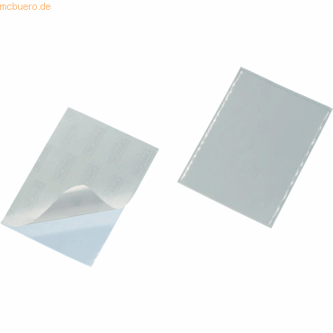 Durable Selbstklebetasche Pocketfix 148x210mm transparent VE=5 Stück von Durable