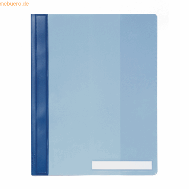 25 x Durable Sichthefter A4+ Kunststoff blau von Durable