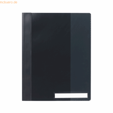 25 x Durable Sichthefter A4+ Kunststoff schwarz 25 x Durable Sichthefter A4+ Kunststoff schwarz von Durable