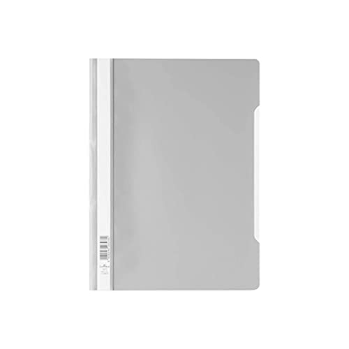 Durable Sichthefter A4 Standard PP, 227 x 310 mm, grau, 50er Packung, 257310 Durable Sichthefter A4 Standard PP, 227 x 310 mm, grau, 50er Packung, 257310 von Durable