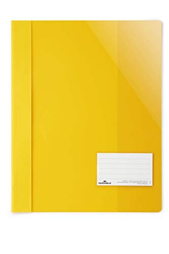 Durable Sichthefter für Din A4, Überbreite, gelb, 25er Packung, 269004 Durable Sichthefter für Din A4, Überbreite, gelb, 25er Packung, 269004 von Durable