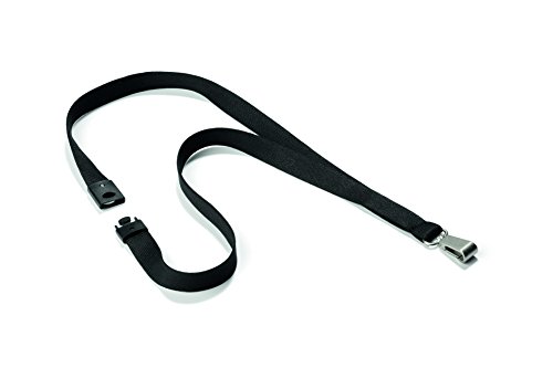 Durable Textilband Soft Colours mit Karabinerhaken, 10 Stück, schwarz, 812701 Durable Textilband Soft Colours mit Karabinerhaken, 10 Stück, schwarz, 812701 von Durable