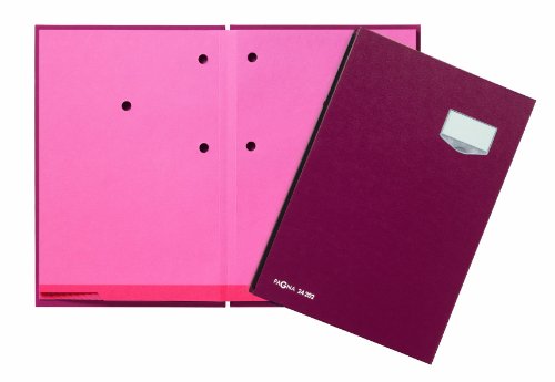 Pagna 24202-01 Unterschriftsmappe, 20-teilig mit ECO-Einband, rosa Löschkarton rot Pagna 24202-01 Unterschriftsmappe, 20-teilig mit ECO-Einband, rosa Löschkarton rot von Pagna