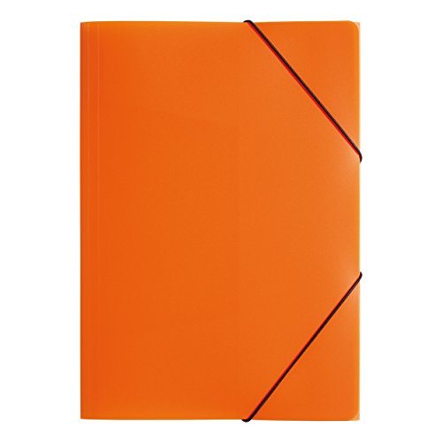 Pagna PP-Gummizugmappe A3, transluzent orange trend von Pagna
