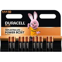 10 DURACELL Batterien PLUS Micro AAA 1,5 V 10 DURACELL Batterien PLUS Micro AAA 1,5 V von Duracell