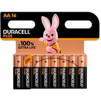 16 DURACELL Batterien PLUS Mignon AA 1,5 V von Duracell