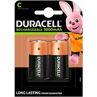 2 DURACELL Akkus PreCharged Baby C 3.000 mAh von Duracell