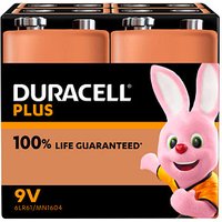 4 DURACELL Batterien PLUS E-Block 9,0 V von Duracell