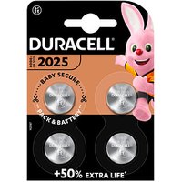 4 DURACELL Knopfzellen CR 2025 3,0 V von Duracell