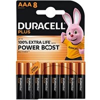 8 DURACELL Batterien PLUS Micro AAA 1,5 V 8 DURACELL Batterien PLUS Micro AAA 1,5 V von Duracell