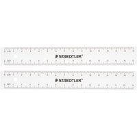 STAEDTLER Lineal, 15 cm, 2 Stück STAEDTLER Lineal, 15 cm, 2 Stück von Staedtler