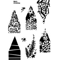 Silikonstempel für Faltstern Groß "Christmas" Silikonstempel für Faltstern Groß "Christmas" von FarbTon Papier
