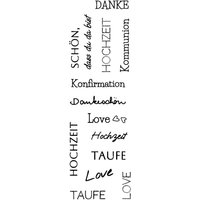 Silikonstempel für Marinas Licht - Anlässe Silikonstempel für Marinas Licht - Anlässe von FarbTon Papier
