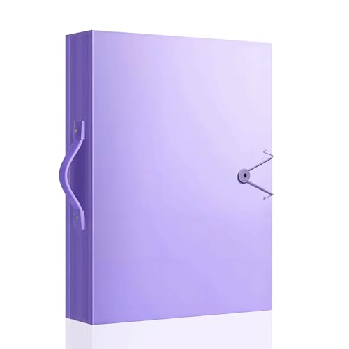 Durdiiy Präsentationsmappe, A3, 80 Taschen, Projekt-Präsentationsmappe, individuell, Schule, Büro, Dokumente, Organizer, Buchhalter, Etui mit transparenten Kunststoffhüllen für Malerei, Kunstwerke von Durdiiy