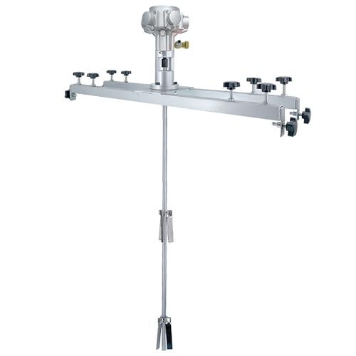 Durecoform IBC Air Agitator Pneumatische Tankmischmaschine mit klappbarem Propeller und Stützbügel für Farbe, Beschichtungsmaterialien, viskose Flüssigkeit, Tintenlöser von Durecoform