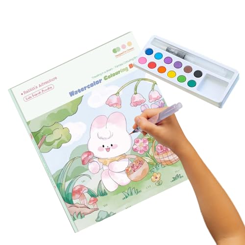 Duroecsain Anfänger-Aquarellbuch, Travel Watercolor Book, Zeichentrick-Malset | Erziehung Craft für Anfänger und Aquarellbuch für die Hand u Duroecsain Anfänger-Aquarellbuch, Travel Watercolor Book, Zeichentrick-Malset | Erziehung Craft für Anfänger und Aquarellbuch für die Hand u von Duroecsain