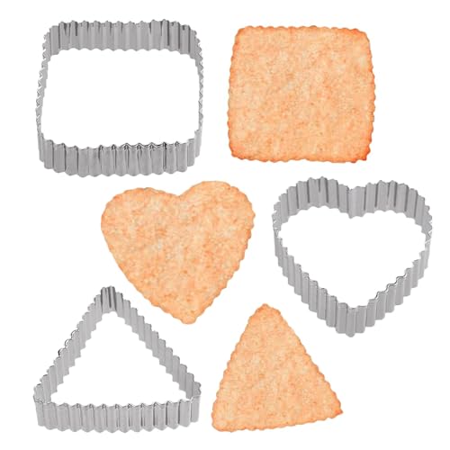 Duroecsain Ausstechform – Fondantschneider – quadratische Form aus Edelstahl | antihaftbeschichtetes Werkzeug für Sandwiches, Muffins, Fondant Duroecsain Ausstechform – Fondantschneider – quadratische Form aus Edelstahl | antihaftbeschichtetes Werkzeug für Sandwiches, Muffins, Fondant von Duroecsain