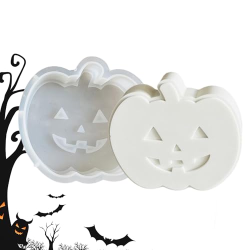 Duroecsain Halloween Silikonformen,Auto Aromatherapie Silikonform - Dekorform Puppe Handarbeit Für Auto Aromatherapie Anhänger Kunst Seife Dessert Duftperlen Knetmasse Party Deko Epoxidharz Schokolade von Duroecsain