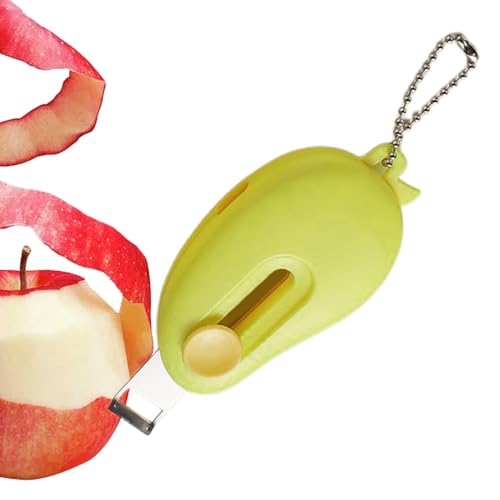 Duroecsain Kartoffelschäler, kleine Obst- und Gemüseschäler für die Küche, tragbares Werkzeug aus Edelstahl, rutschfest, für Reisen, Camping, Picknick, Grill Duroecsain Kartoffelschäler, kleine Obst- und Gemüseschäler für die Küche, tragbares Werkzeug aus Edelstahl, rutschfest, für Reisen, Camping, Picknick, Grill von Duroecsain