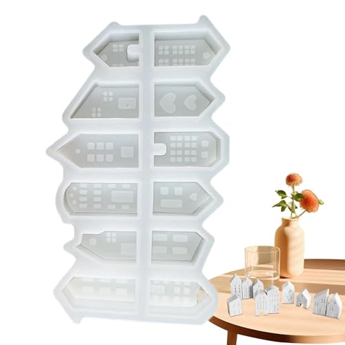 Duroecsain Silikonkerzenformen, Silikonformen für Kerzen - flexible Haussilikonformen - Haushaltssilikonformen - kompakte Epoxidformen - Formen aus Epoxidharz von Duroecsain