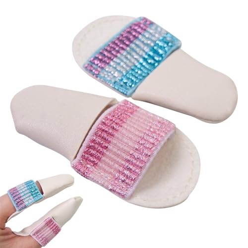 Duroecsain Zum Nähen von Fingernetzen – Fingerschutz aus PU-Leder, rutschfest, 2 x | Komfortable Quilt-Werkzeuge, Bastelzubehör Duroecsain Zum Nähen von Fingernetzen – Fingerschutz aus PU-Leder, rutschfest, 2 x | Komfortable Quilt-Werkzeuge, Bastelzubehör von Duroecsain