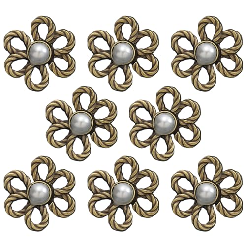 Hosenbundspanner, Taillenspanner für Damenhosen, Set mit 8 Blumenknöpfen, abnehmbarer Hosenspanner, verstellbar für die Größe Hosenbundspanner, Taillenspanner für Damenhosen, Set mit 8 Blumenknöpfen, abnehmbarer Hosenspanner, verstellbar für die Größe von Duroecsain