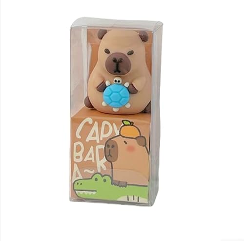 Dusarls Kreativer Capybara-Bleistiftspitzer, Cartoon, Niedlich, Tragbar, Mini, Metall, Ohne Strom, Braun, Schulbedarf, Geschenke Dusarls Kreativer Capybara-Bleistiftspitzer, Cartoon, Niedlich, Tragbar, Mini, Metall, Ohne Strom, Braun, Schulbedarf, Geschenke von Dusarls