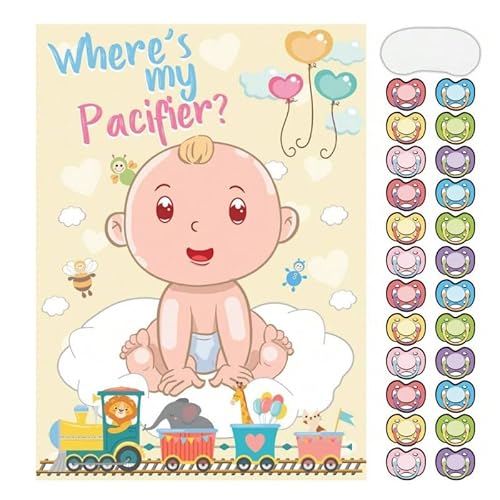 Dusenly Pin The Dummy On The Baby Game Baby Shower Games Gender Reveal Pin The Dummy Party Game Supplies Party Accessories Dusenly Pin The Dummy On The Baby Game Baby Shower Games Gender Reveal Pin The Dummy Party Game Supplies Party Accessories von Dusenly