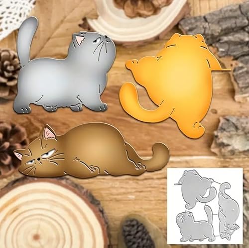 Metall-Stanzschablone, lustige Katzen-Motive, lustige Katzen, Stanzformen, Schablonen, DIY, Scrapbooking, Karten, Fotoalbum, Basteln, Dekoration, Prägepapier-Stanzformen für Alben, Karten Metall-Stanzschablone, lustige Katzen-Motive, lustige Katzen, Stanzformen, Schablonen, DIY, Scrapbooking, Karten, Fotoalbum, Basteln, Dekoration, Prägepapier-Stanzformen für Alben, Karten von DuuFounG