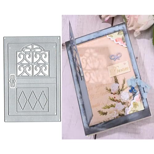 Metall-Stanzschablone für Türrahmen, Türrahmen, Stanzschablonen, DIY, Scrapbooking, Karten, Fotoalbum, Basteln, dekorative Prägepapier-Stanzformen für Alben, Karten, Scrapbooking Metall-Stanzschablone für Türrahmen, Türrahmen, Stanzschablonen, DIY, Scrapbooking, Karten, Fotoalbum, Basteln, dekorative Prägepapier-Stanzformen für Alben, Karten, Scrapbooking von DuuFounG