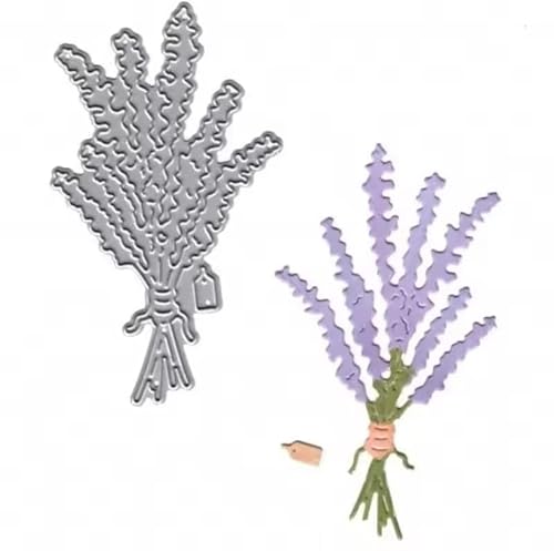 Metall-Stanzschablone mit Lavendelblumen, Lavendelblumen, Stanzschablonen, Stanzschablonen, DIY, Scrapbooking, Karten, Fotoalbum, Basteln, dekorative Prägepapier-Stanzformen für Alben, Karten Metall-Stanzschablone mit Lavendelblumen, Lavendelblumen, Stanzschablonen, Stanzschablonen, DIY, Scrapbooking, Karten, Fotoalbum, Basteln, dekorative Prägepapier-Stanzformen für Alben, Karten von DuuFounG