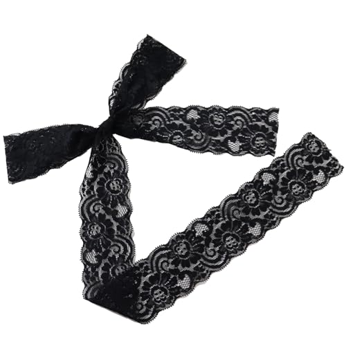 Duuclume 6,1 cm x 4,5 m Vintage-Spitzenstoff, schwarz, Nähspitzenbesatz, elastisches, dehnbares Spitzenband – perfekt für Basteln, Hochzeit, Geschenkverpackung, Heimdekoration und Weihnachtsdekoration Duuclume 6,1 cm x 4,5 m Vintage-Spitzenstoff, schwarz, Nähspitzenbesatz, elastisches, dehnbares Spitzenband – perfekt für Basteln, Hochzeit, Geschenkverpackung, Heimdekoration und Weihnachtsdekoration von Duuclume