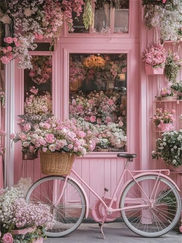 Blumen Diamond Painting Kinder, Fahrrad Diamond Painting Erwachsene, Anfänger Crystal Art Set, Entspannendes & Stressabbau Kunsthandwerk, Perfektes Geschenke, für Home Wall Decor 100x130cm f-274 Blumen Diamond Painting Kinder, Fahrrad Diamond Painting Erwachsene, Anfänger Crystal Art Set, Entspannendes & Stressabbau Kunsthandwerk, Perfektes Geschenke, für Home Wall Decor 100x130cm f-274 von Duushuait