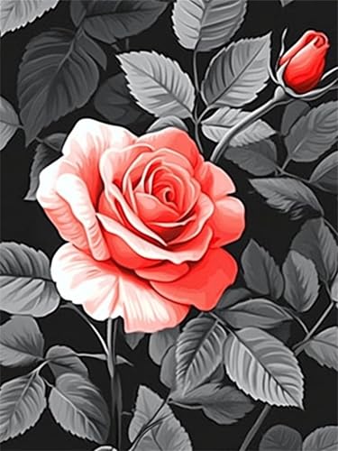 Blumen Diamond Painting Kinder, Pflanzen Diamond Painting Erwachsene, Anfänger Crystal Art Set, Entspannendes & Stressabbau Kunsthandwerk, Perfektes Geschenke, für Home Wall Decor 30x40cm f-270 Blumen Diamond Painting Kinder, Pflanzen Diamond Painting Erwachsene, Anfänger Crystal Art Set, Entspannendes & Stressabbau Kunsthandwerk, Perfektes Geschenke, für Home Wall Decor 30x40cm f-270 von Duushuait