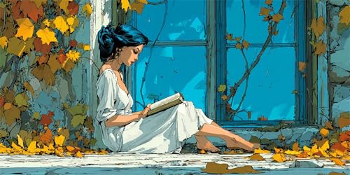 Diamond Painting Frauen Diamond Painting Kinder, Herbst Bastelset Erwachsene, Kreativ Set für Erwachsene, 5D Crystal Art Set, DIY Diamant Kunst Kits für Anfänger, für Home Wall Decor, 25x50cm p-604 von Duushuait