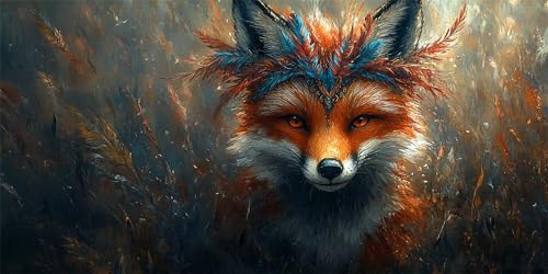 Diamond Painting Fuchs Diamond Painting Kinder, Tiere Bastelset Erwachsene, Kreativ Set für Erwachsene, 5D Crystal Art Set, DIY Diamant Kunst Kits für Anfänger, für Home Wall Decor, 90x180cm p-241 Diamond Painting Fuchs Diamond Painting Kinder, Tiere Bastelset Erwachsene, Kreativ Set für Erwachsene, 5D Crystal Art Set, DIY Diamant Kunst Kits für Anfänger, für Home Wall Decor, 90x180cm p-241 von Duushuait
