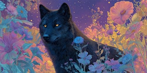 Diamond Painting schwarz Diamond Painting Kinder, Tiere Bastelset Erwachsene, Kreativ Set für Erwachsene, 5D Crystal Art Set, DIY Diamant Kunst Kits für Anfänger, für Home Wall Decor, 90x180cm p-222 Diamond Painting schwarz Diamond Painting Kinder, Tiere Bastelset Erwachsene, Kreativ Set für Erwachsene, 5D Crystal Art Set, DIY Diamant Kunst Kits für Anfänger, für Home Wall Decor, 90x180cm p-222 von Duushuait