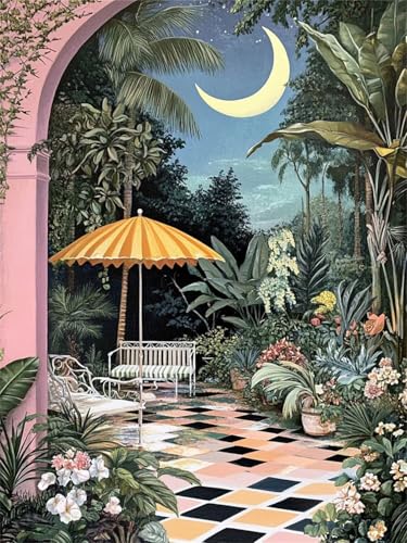 Garten Diamond Painting Kinder, Pflanzen Diamond Painting Erwachsene, Anfänger Crystal Art Set, Entspannendes & Stressabbau Kunsthandwerk, Perfektes Geschenke, für Home Wall Decor 30x40cm f-282 Garten Diamond Painting Kinder, Pflanzen Diamond Painting Erwachsene, Anfänger Crystal Art Set, Entspannendes & Stressabbau Kunsthandwerk, Perfektes Geschenke, für Home Wall Decor 30x40cm f-282 von Duushuait