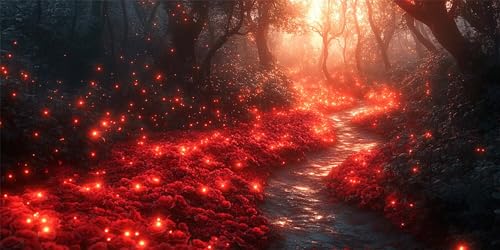 Wald Diamond Painting Erwachsene, Glühfeuerwürmer Diamond Painting Set für Kinder, Crystal Art für Anfänger, DIY Diamant Kunst Mosaikherstellung, Diamant Kunst Erwachsene XXL, Wand Deko, 40x80cm p-674 Wald Diamond Painting Erwachsene, Glühfeuerwürmer Diamond Painting Set für Kinder, Crystal Art für Anfänger, DIY Diamant Kunst Mosaikherstellung, Diamant Kunst Erwachsene XXL, Wand Deko, 40x80cm p-674 von Duushuait