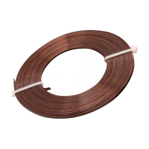 Duvcoywae Aluminium Basteldraht | Flache Rollen für Bastel Armierungsdraht in Bunten Farben - Für Handwerk Gartenarbeit Modellbau Wohnaccessoires Häkeln Duvcoywae Aluminium Basteldraht | Flache Rollen für Bastel Armierungsdraht in Bunten Farben - Für Handwerk Gartenarbeit Modellbau Wohnaccessoires Häkeln von Duvcoywae