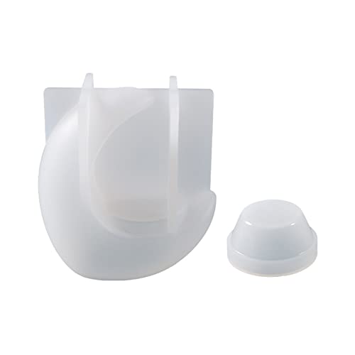 1 Set Mondhalter Harzformen Tablett Silikonformen für Harz, Epoxidharz, Gießform für Kerzenständer Schmuck 1 Set Mondhalter Harzformen Tablett Silikonformen für Harz, Epoxidharz, Gießform für Kerzenständer Schmuck von Duyeuau