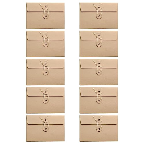 10 dicke Papierumschläge mit Schnurverschluss für sichere Aufbewahrung von Dokumenten und Aktenordner 10 dicke Papierumschläge mit Schnurverschluss für sichere Aufbewahrung von Dokumenten und Aktenordner von Duyeuau