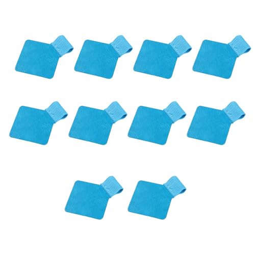 10 x selbstklebende Leder-Stifthalter, elastische Stiftringe, Notizbuch, Stifthalter für Tagebuch, Notizbuch, Klemmbrett 10 x selbstklebende Leder-Stifthalter, elastische Stiftringe, Notizbuch, Stifthalter für Tagebuch, Notizbuch, Klemmbrett von Duyeuau