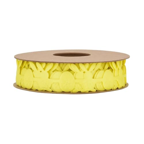 Duyeuau 1 Rolle Ostereier Hasen Kaninchen Karotte Band Osterband Stoff dekorative Geschenkbänder Bänder Duyeuau 1 Rolle Ostereier Hasen Kaninchen Karotte Band Osterband Stoff dekorative Geschenkbänder Bänder von Duyeuau