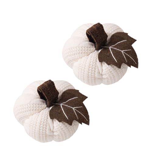 Duyeuau 2 Stück Herbst Thanksgiving Strickstoff Kürbis hängende Ornamente Home Office Herbst Ernte Dekorationen Thanksgiving Dekorationen Duyeuau 2 Stück Herbst Thanksgiving Strickstoff Kürbis hängende Ornamente Home Office Herbst Ernte Dekorationen Thanksgiving Dekorationen von Duyeuau