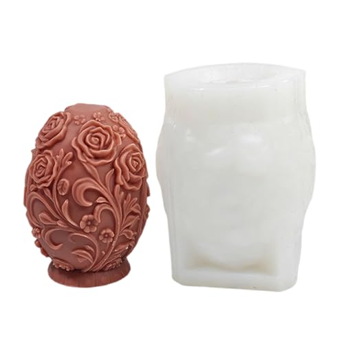 Duyeuau 3D-Ostereier-Formen, Epoxidharz-Formen, Gießformen, Blumeneier, Silikonformen, Ornamente, Pflaster, Formen Duyeuau 3D-Ostereier-Formen, Epoxidharz-Formen, Gießformen, Blumeneier, Silikonformen, Ornamente, Pflaster, Formen von Duyeuau