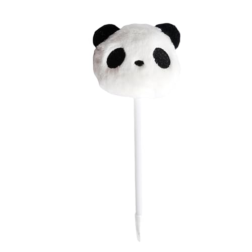 Duyeuau 4 x Cartoon-Tier-Kugelschreiber, lustiger Panda-Stift, Weihnachtsstrumpffüller für Kinder und Erwachsene, zum Schreiben von Tagebüchern von Duyeuau