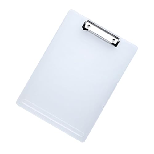 Duyeuau A 4 Klemmbretter, Aktenordner, Aufbewahrung, Klemmbrett mit Clip, tragbares Schreibklemmbrett für effizientes Papier von Duyeuau