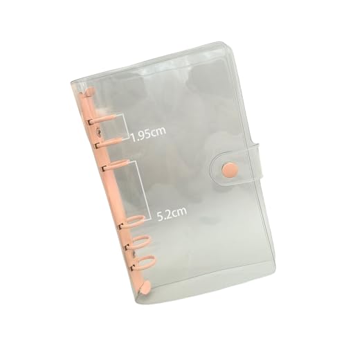 Duyeuau A 6 6 Ringe Binder Covers Soft Binder Covers Folder Snaps Button Closure Refillable Planner Binder School Office von Duyeuau